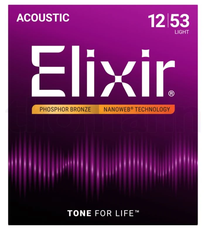 Elixir 16052 12-53 Phosphor Bronze
